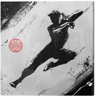 Obraz na plátně Shang Chi and the Legend of the Ten Rings, 2 - 40×40 cm