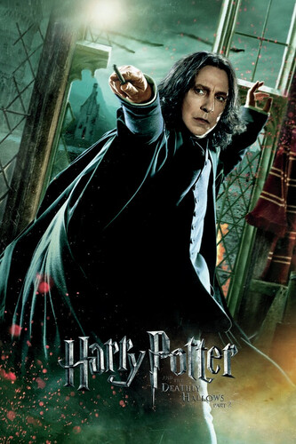 Umělecký tisk Harry Potter - Relikvie smrti - Snape, 26.7 × 40 cm