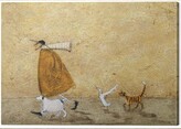 Obraz na plátně Sam Toft - Ernest, Doris, Horace and Stripes, 2 cm - 40×50 cm