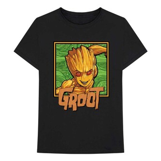 Tričko Guardians of the Galaxy - Groot Square, M