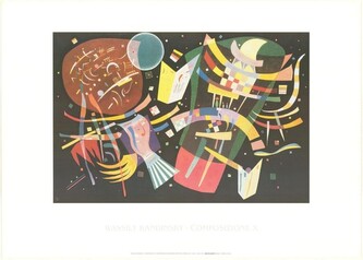 Umělecký tisk Kompozice X, Kandinsky, 80 × 60 cm