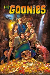Plakát, Obraz - The Goonies - Treasure, 61 × 91.5 cm