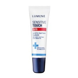 Lumene Sensitive Touch SOS Lip & Dry Spot Balm ( suchá pleť ) - Balzám na rty 10 ml pro ženy