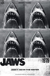 Plakát, Obraz - Jaws - 1975, 61 × 91.5 cm
