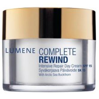 Lumene Complete Rewind SPF 15 Intensive Repair Day Cream - Intenzivní denní krém proti vráskám 15 ml pro ženy