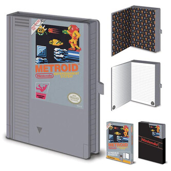 Zápisník Nintento - NES Metroid, A5