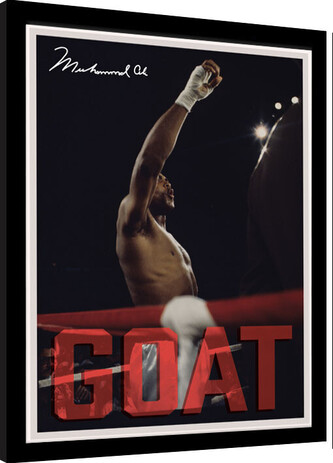 Obraz na zeď - Muhammad Ali - GOAT, 30 × 40 cm