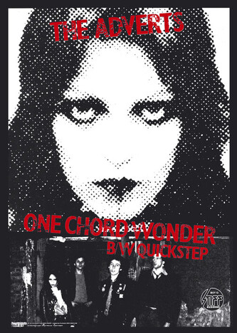 Plakát, Obraz - Adverts - One Chord Wonder, 59.4 × 84 cm