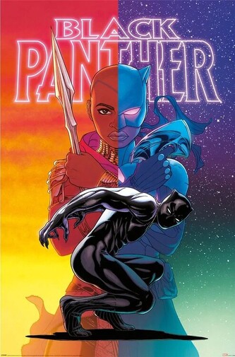 Plakát, Obraz - Black Panther - Wakanda Forever, 61 × 91.5 cm