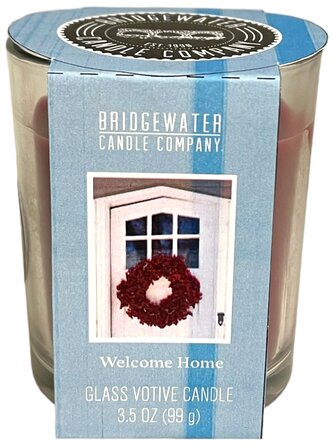 Votivní svíčka ve skleničce Welcome Home