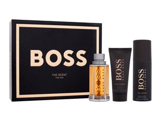 HUGO BOSS Boss The Scent toaletní voda 100 ml + deodorant 150 ml + sprchový gel 100 ml