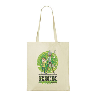 Taška Rick a Morty - Green Plasma, 100% bavlna