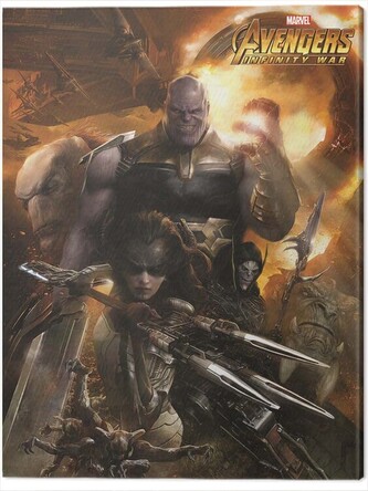 Obraz na plátně Avengers: Infinity War - Children of Thanos, 2 - 60×80 cm