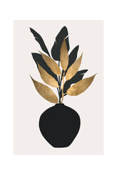 Plakát, Obraz - Kubistika - Bouquet no.5, 40 × 60 cm