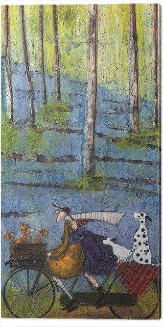 Obraz na plátně Sam Toft - Spring, 2 cm - 50×100 cm
