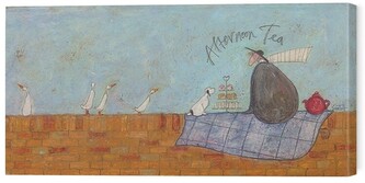 Obraz na plátně Sam Toft - Afternoon Tea, 2 - 50×100 cm