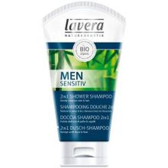 Lavera Men Sensitiv 2v1 Shower Shampoo - Osvěžující vlasový a tělový šampon pro muže 150 ml pro muže