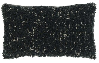 Dekorativní polštář s uzlíky černý Joey