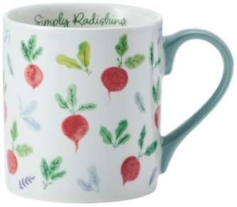 Porcelánový hrníček Radish