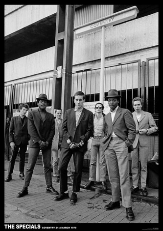 Plakát, Obraz - Specials - Coventry 1979, 59.4 × 84 cm
