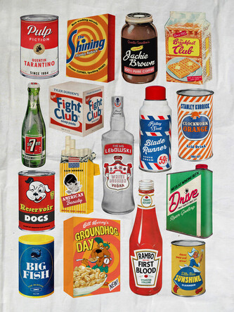 Plakát, Obraz - Ads Libitum - Pop shots, 40 × 60 cm