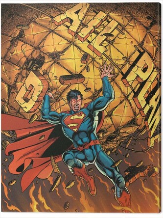 Obraz na plátně Superman - Daily Planet, 2 - 60×80 cm