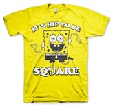 Tričko SpongeBob - It‘s Hip To Be Square, S