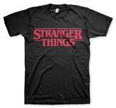 Tričko Stranger Things - Logo, M