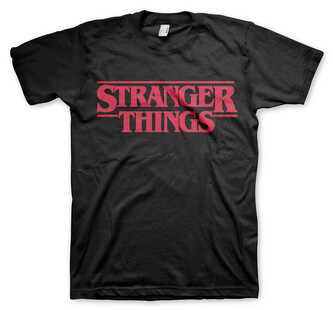 Tričko Stranger Things - Logo, M