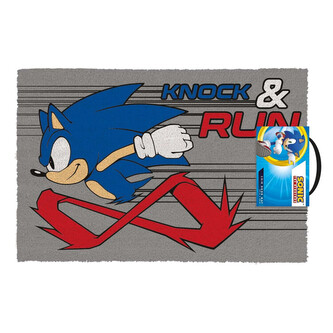 Rohožka Sonic: The Hedgehog - Knock and Run, 60 x 40 cm