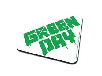 Podtácek Green Day – Logo, 9.5 × 9.5 cm