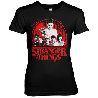 Tričko Stranger Things - Distressed Logo, L