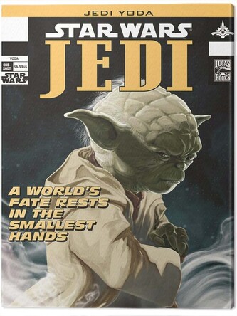 Obraz na plátně Star Wars - Yoda, 2 - 60×80 cm