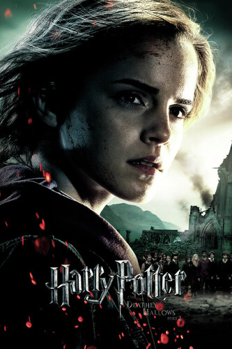 Umělecký tisk Hermione Granger - Deathly Hallows, 26.7 × 40 cm