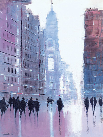 Obraz na plátně Jon Barker - Manhattan Reflections, 2 - 60×80 cm