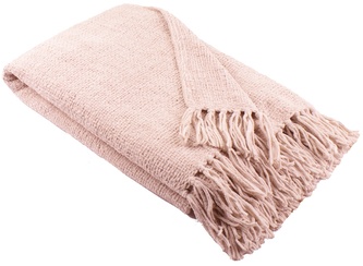 Krémový pléd Chenille Natural 130x180