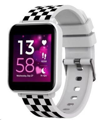 CANYON smart hodinky Joyce KW-43 WHITE, 1,54" IPS, 512MB paměť, IP67, 25 sport.režimů, 3 hry, music CANYON smart hodinky Joyce KW-43 WHITE, 1,54" IPS, 512MB paměť, IP67, 25 sport.režimů, 3 hry, music