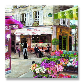 Papírový ubrousek Rues De Paris