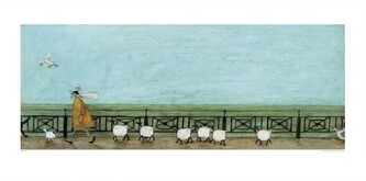 Umělecký tisk Sam Toft - Moses Follows That Picnic Basket, 100 × 50 cm