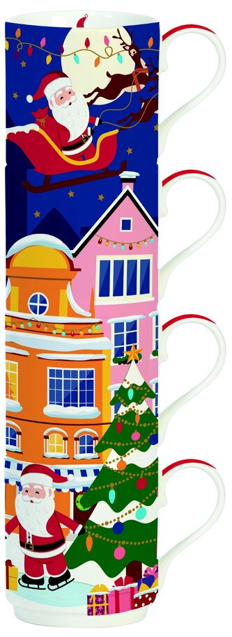 Sada hrnků Santa In Town