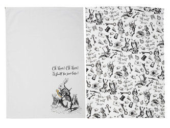 Kuchyňské utěrky Alice In Wonderland