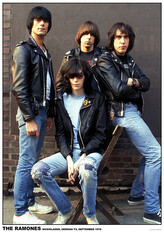 Plakát, Obraz - Ramones - Germany 1978, 59.4 × 84.1 cm