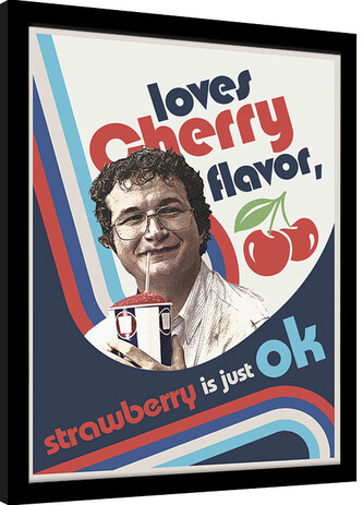 Obraz na zeď - Stranger Things - No Cherry, No Deal, 34.3 × 44.5 cm