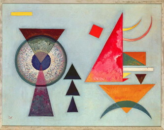 Obrazová reprodukce Soft Hard (1927), Wassily Kandinsky, 40 × 30 cm