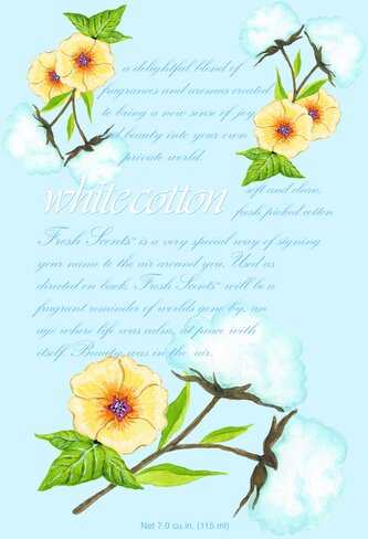 Vonný sáček White Cotton Fresh Scents WillowBrook