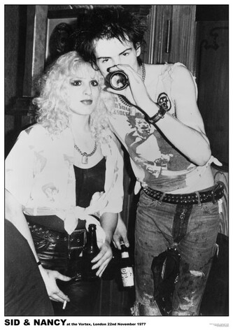 Plakát, Obraz - Sid ‘N’ Nancy - Vortex 1977, 59.4 × 84 cm