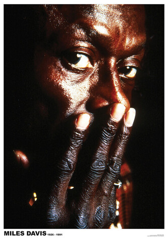 Plakát, Obraz - Miles Davis - 1926-1991, 59.4 × 84.1 cm