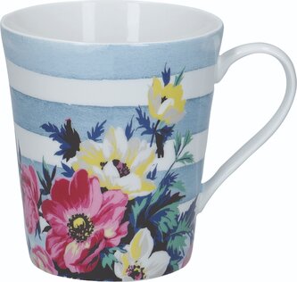 Porcelánový hrnek Clovelly s květy