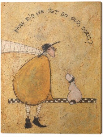 Obraz na plátně Sam Toft - How Dis We Get So Old, Doris?, 2 cm - 30×40 cm