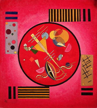 Obrazová reprodukce Chat (1926), Wassily Kandinsky, 35 × 40 cm